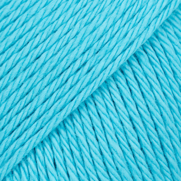 Drops Magic Uni Colour 18 Turquoise - kleurstaal katoen