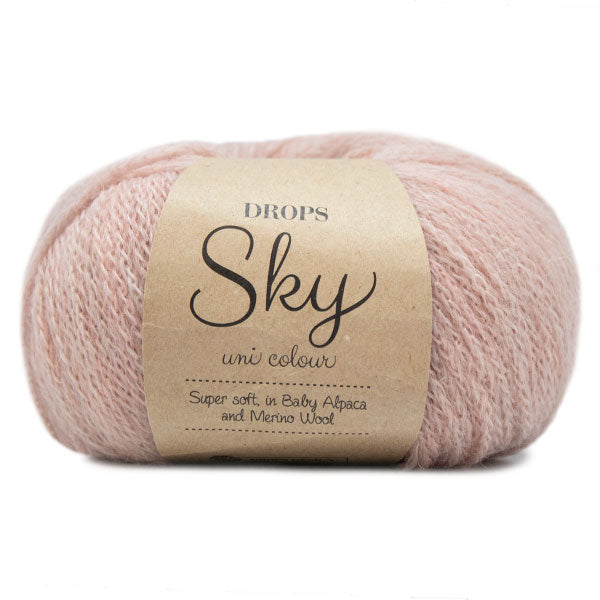 Drops Sky Uni Colour 018 Poederroze