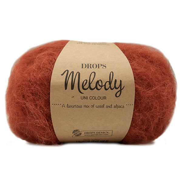 Drops Melody Uni Colour 019 Steenrood