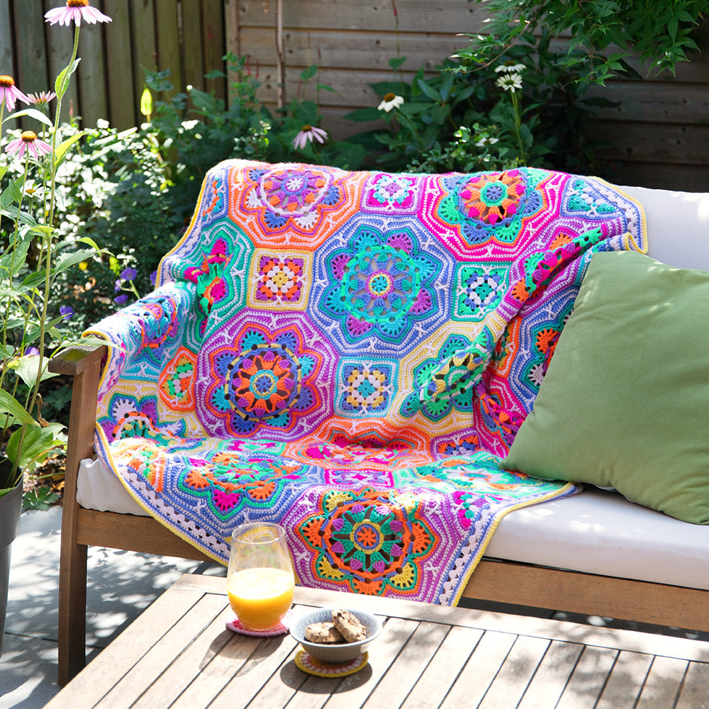 Persian Tiles Fiesta Deken Haakpakket