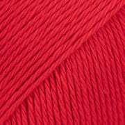 Drops Magic Uni Colour 20 Karmijnrood - kleurstaal katoen