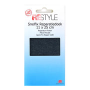Restyle Snelfix Reparatiedoek Jeans 11 cm x 36 cm Opstrijkbaar 210 Denim Blauw