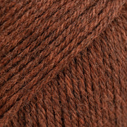 Drops Saga Mix 25 Mahonie - 100% wol in gemêleerde kleur Mahonie