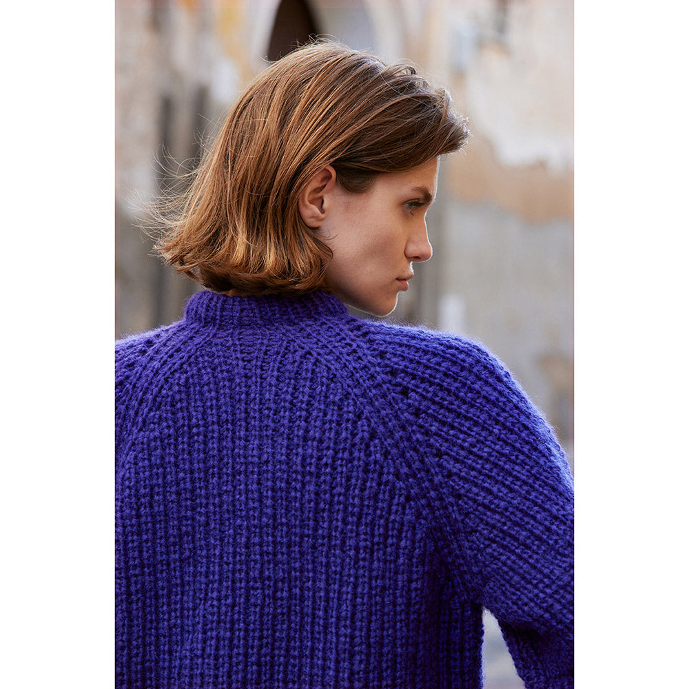 Projectinspiratie voor Lang Yarns Promise 0190 Braam - Cardigan achterkant