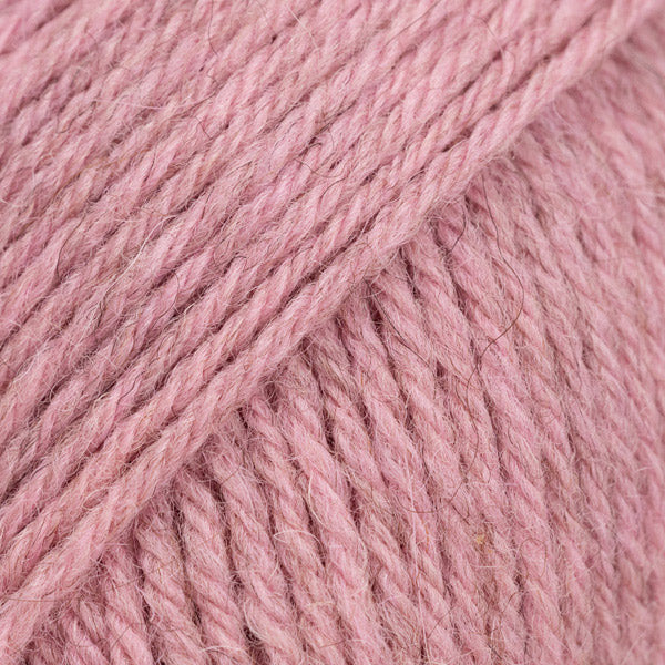 Drops Saga Mix 33 Roze blush - 100% wol in gemêleerde kleur Roze blush