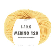 Lang Yarns Merino 120 0149 Goud Geel - bol garen - vooraanzicht