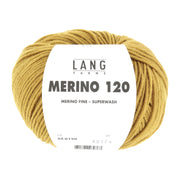 Lang Yarns Merino 120 0150 Messing - bol garen - vooraanzicht