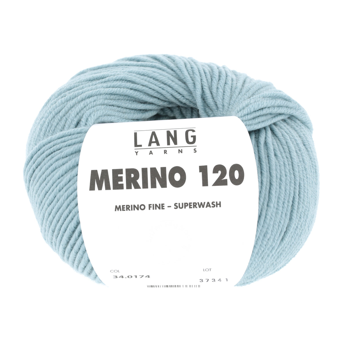 Lang Yarns Merino 120 0174 Mint Donker - bol garen - vooraanzicht