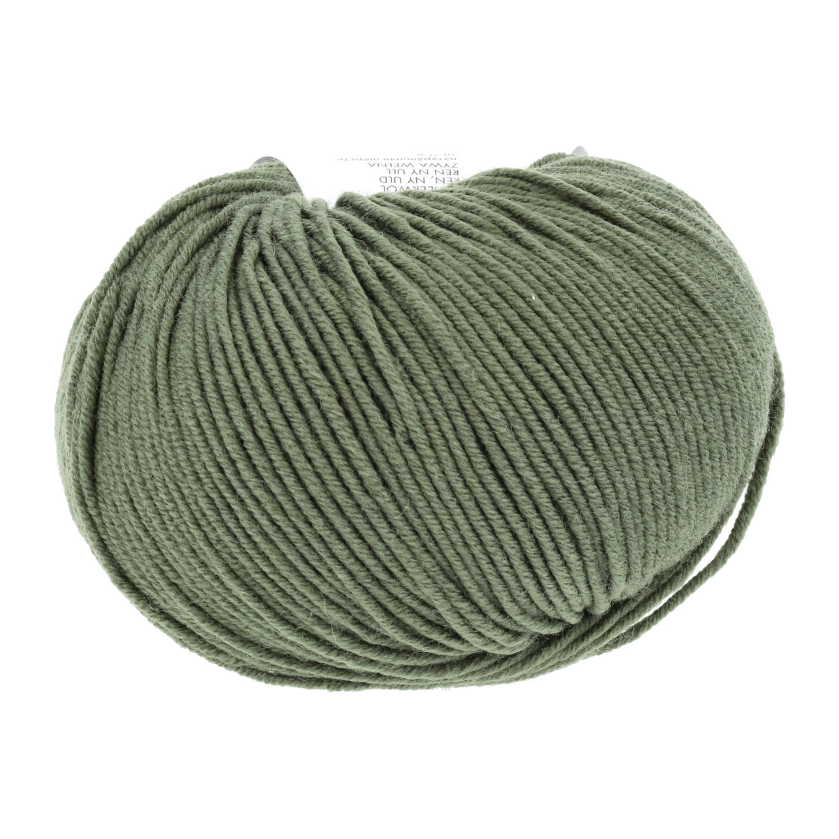 Lang Yarns Merino 120 0397 Krokodilgroen - bol garen - achterzijde