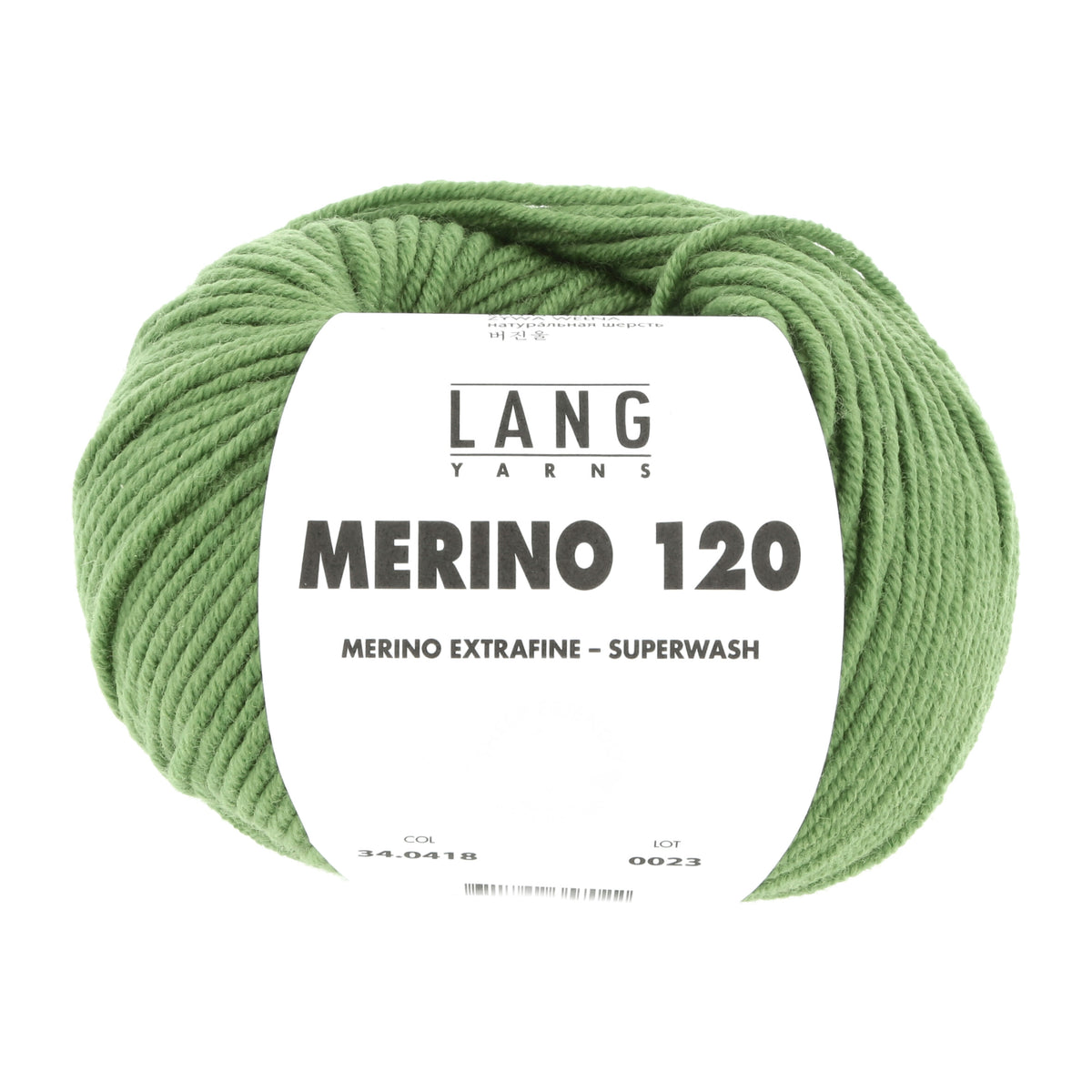 Lang Yarns Merino 120 0418 Varen - bol garen - vooraanzicht