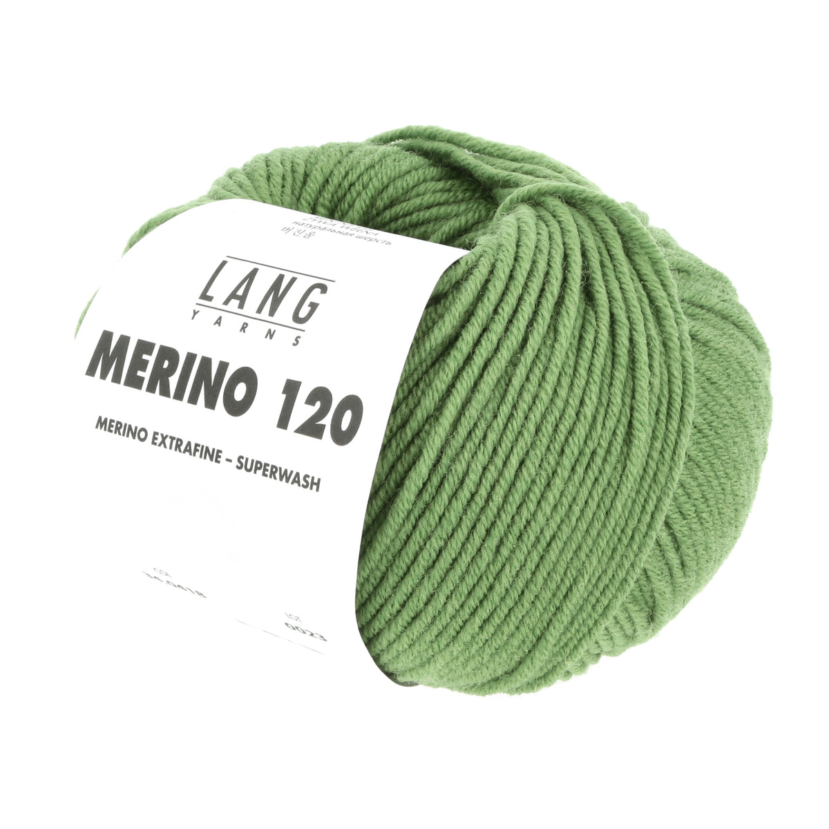 Lang Yarns Merino 120 0418 Varen - bol garen - schuin van voren