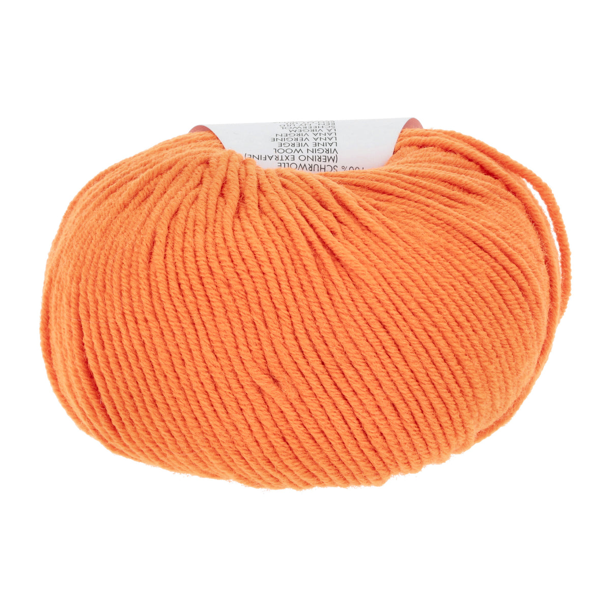 Lang Yarns Merino 120 0659 Oranje Neon - bol garen - achterzijde