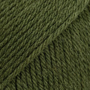 Drops Saga Uni Colour 37 Donker bos - 100% wol in effen kleur Donker bos