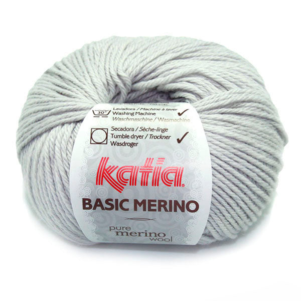 Katia Basic Merino 038 Lichtgrijs