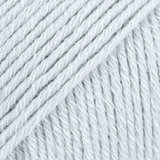 DROPS Cotton Merino Uni Colour 40 IJsblauw