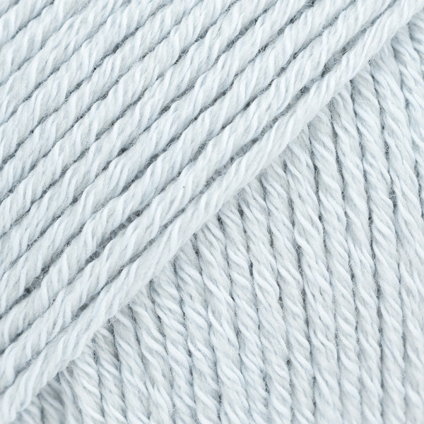 DROPS Cotton Merino Uni Colour 40 IJsblauw