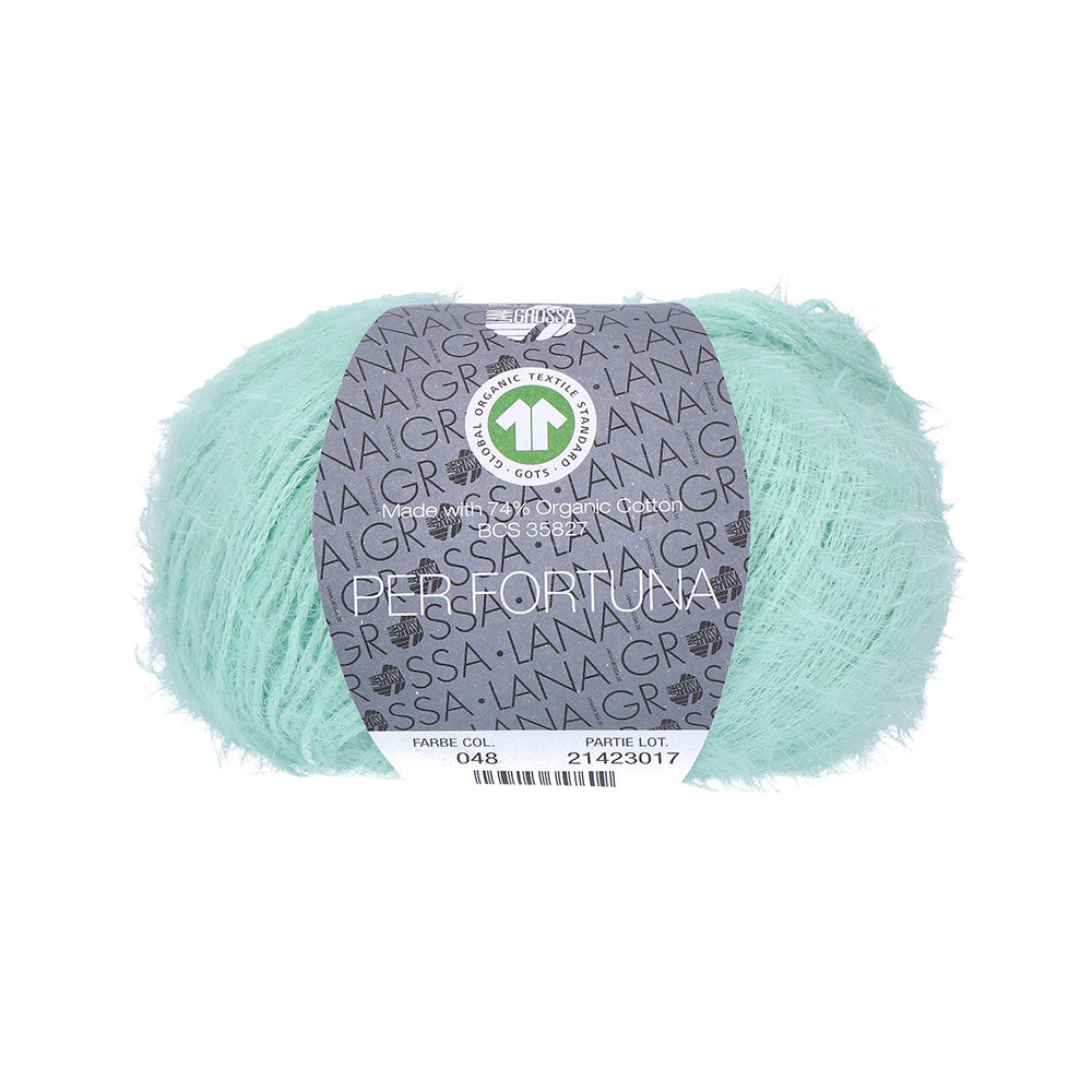 Lana Grossa Per Fortuna Gots 48 Soft green