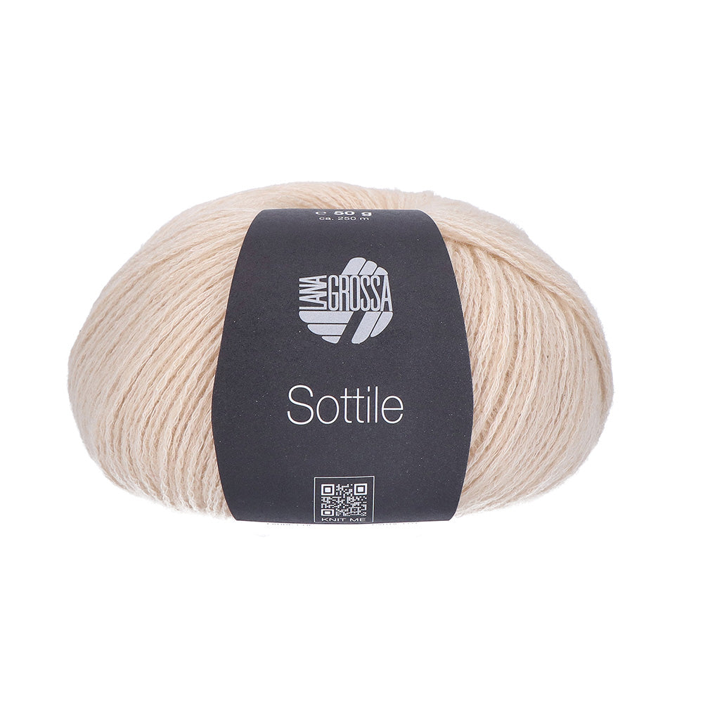 Lana Grossa Sottile 017 Lichtbeige
