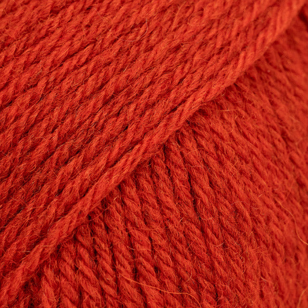 Drops Saga Mix 42 Cayennepeper - 100% wol in gemêleerde kleur Cayennepeper