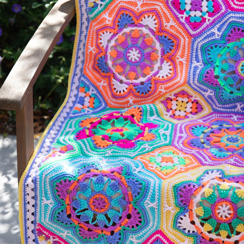 Persian Tiles Fiesta Deken Haakpakket 6