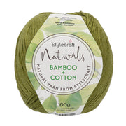 Stylecraft Naturals - Bamboo + Cotton DK 7253 Moss