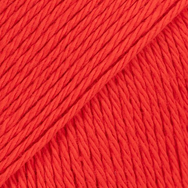 Drops Magic Uni Colour 52 Koraalrood - kleurstaal katoen