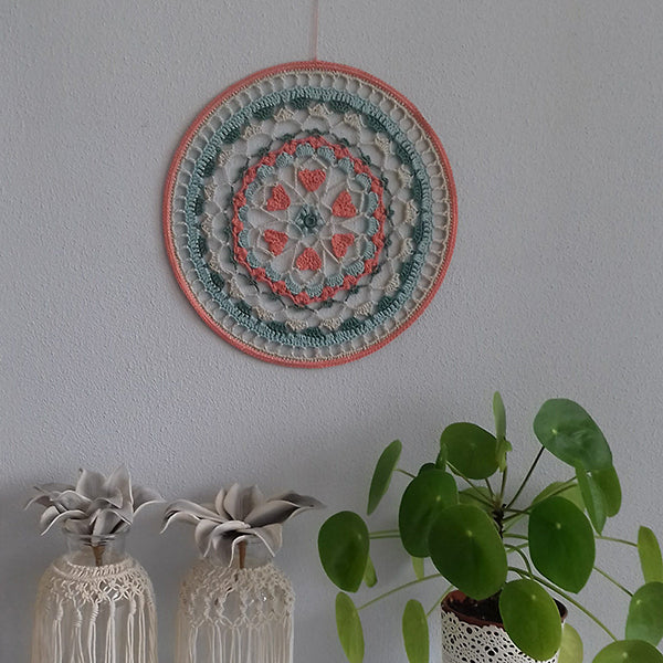 Haakpatroon Hartjes Mandala (Digital)