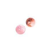 Drops Knoop Rond Roze 15 mm 2-gats