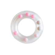 Go Handmade Rammelring Roze 63mm