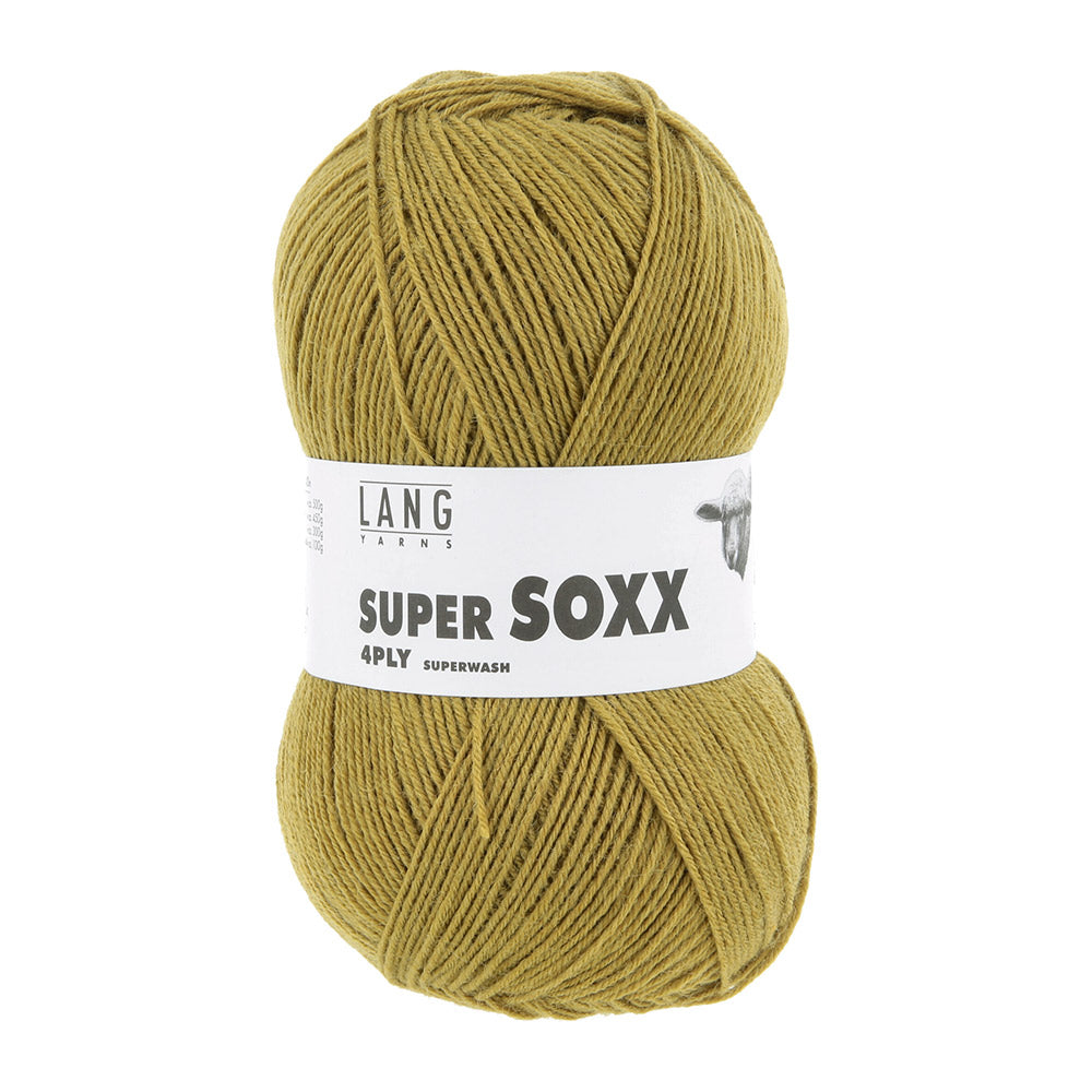 Lang Yarns Super Soxx 4-Fach 0050 Goud (4-draads)