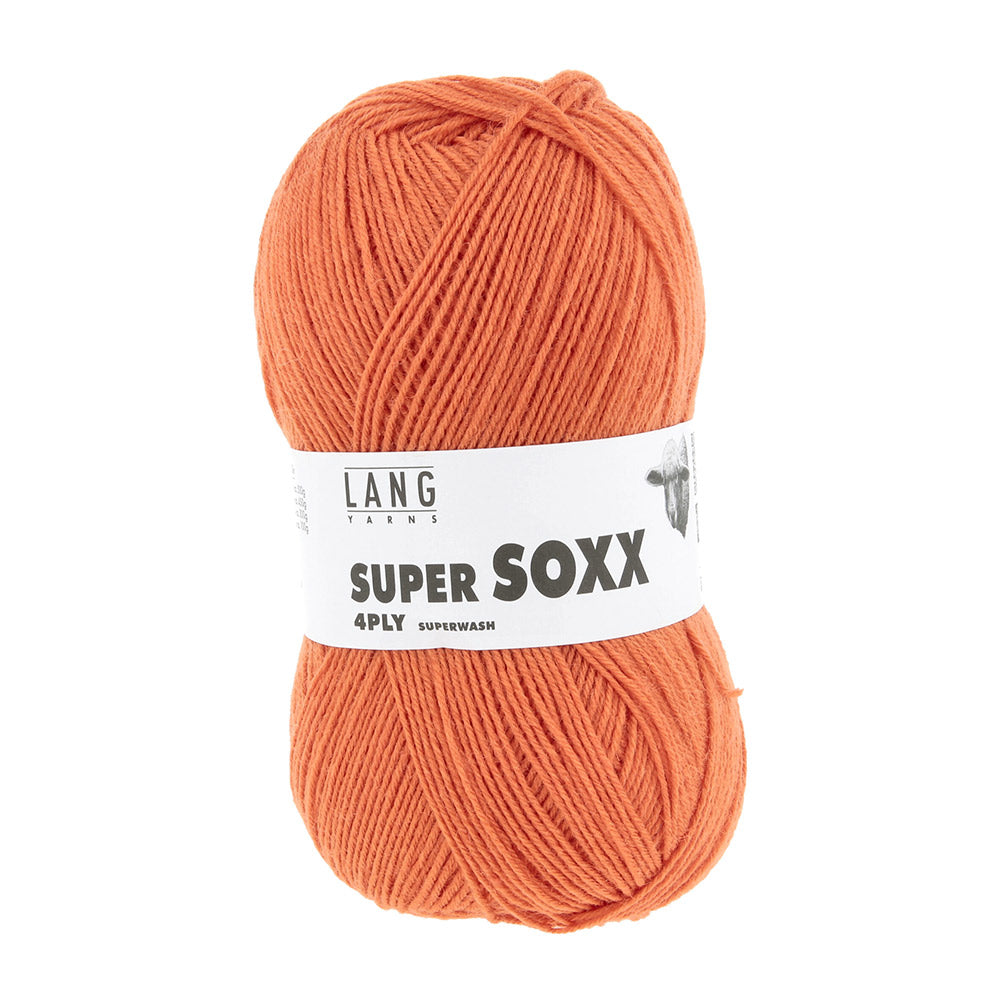 Lang Yarns Super Soxx 4-Fach 0059 Oranje (4-draads)
