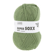 Lang Yarns Super Soxx 4-Fach 0098 Olijf (4-draads)