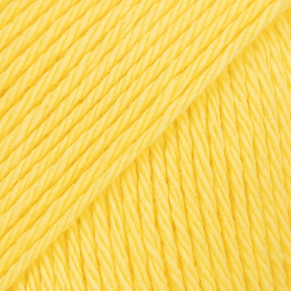 Drops Magic Uni Colour 65 Kanariegeel - kleurstaal katoen