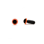 Veiligheidsogen Oranje 6mm per paar