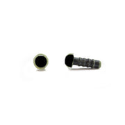 Veiligheidsogen Olijfgroen 6mm per paar