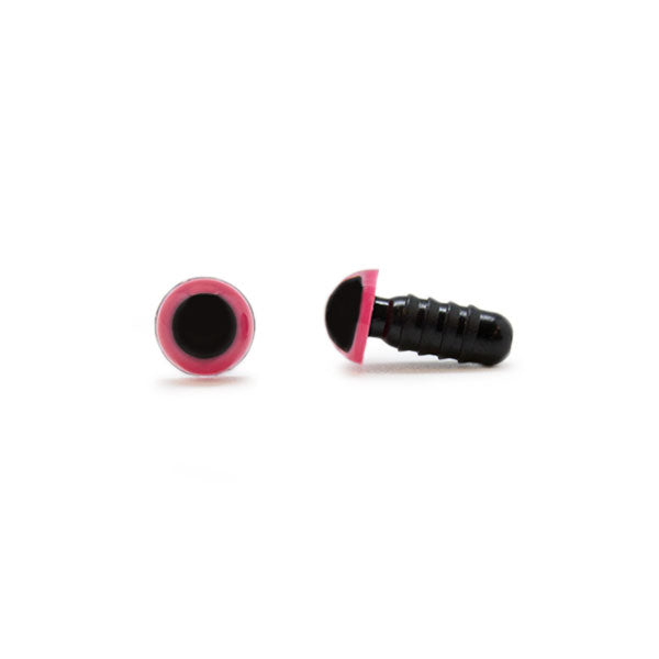 Veiligheidsogen Roze 8mm per paar