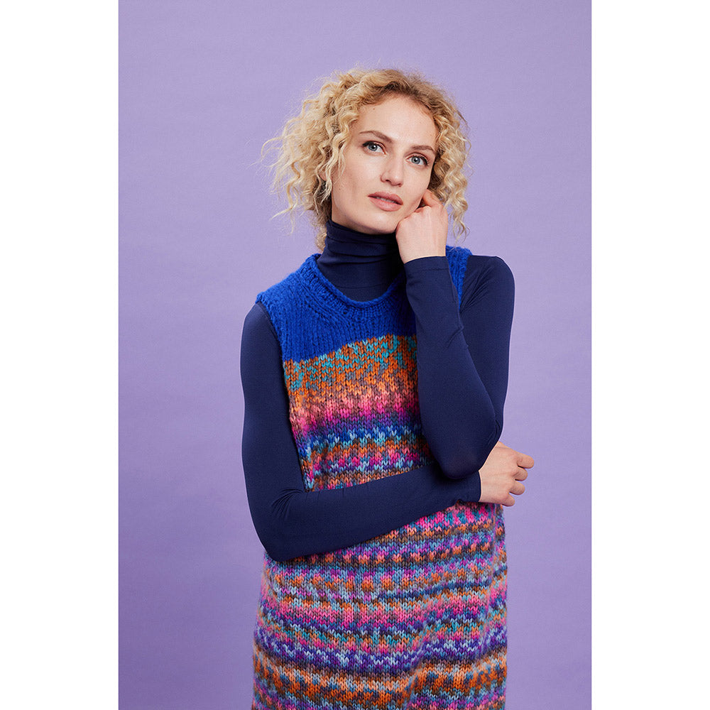 Projectinspiratie voor Lang Yarns Promise 0190 Braam - Jurk close-up