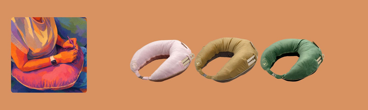 Durable Crafteaze Ergonomisches Handarbeitskissen