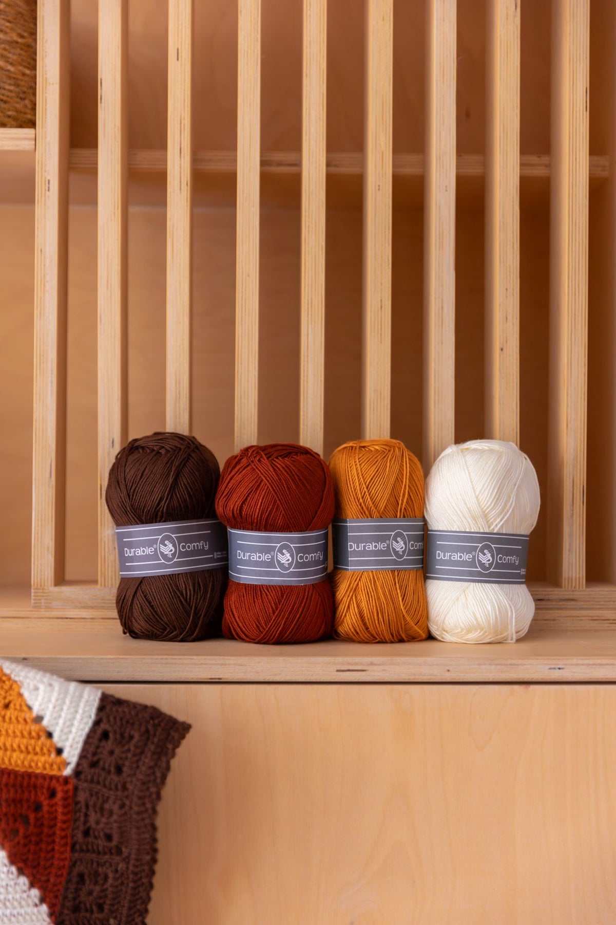 Haakplein CAL 2026 Perfectly Imperfect - The Bold One - Durable Comfy garenkleuren voor het pakket