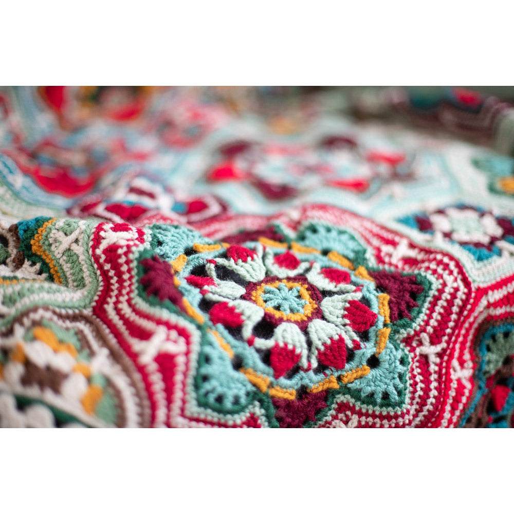 Persian Tiles Kerst Deken Haakpakket 3