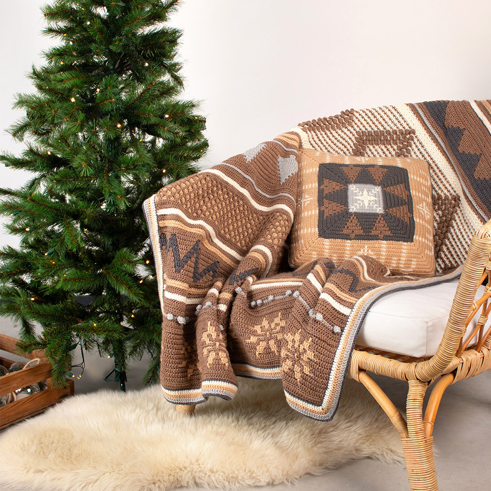 Kerst Droomdeken 6.0 Haakpakket Naturel-1