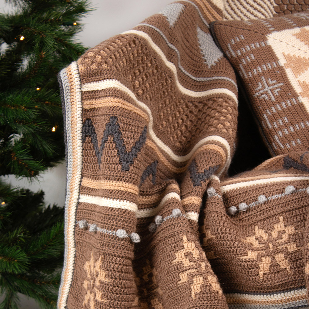 Kerst Droomdeken 6.0 Haakpakket Naturel-2