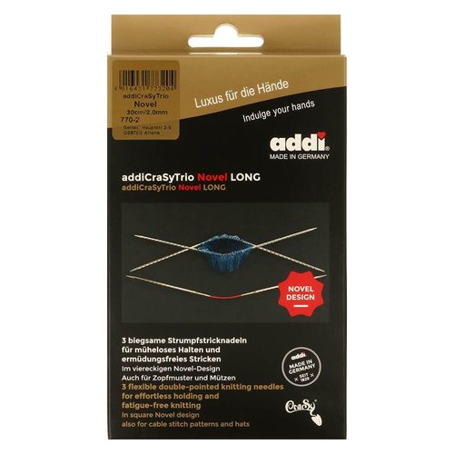 Addi CraSyTrio Novel Breinaalden 30cm - 4.0mm