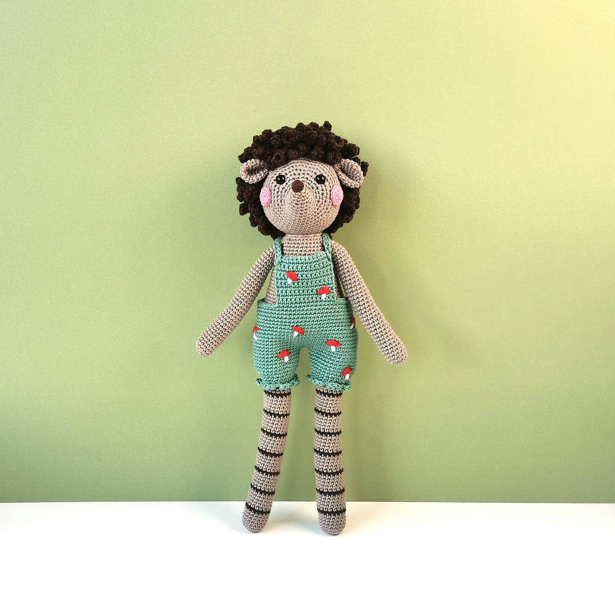 Amigurumi Herfstfestival - Egel Bowie - Mrs. Milly Haakpakket - inclusief patroon (2)