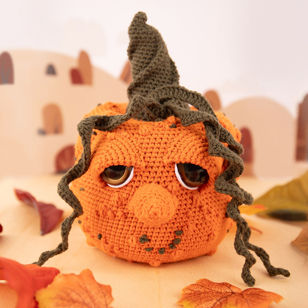 Pompoen — gemaakt met Amigurumi Herfstfestival - Pompoen Pip - CB's Creations Haakpakket - inclusief patroon