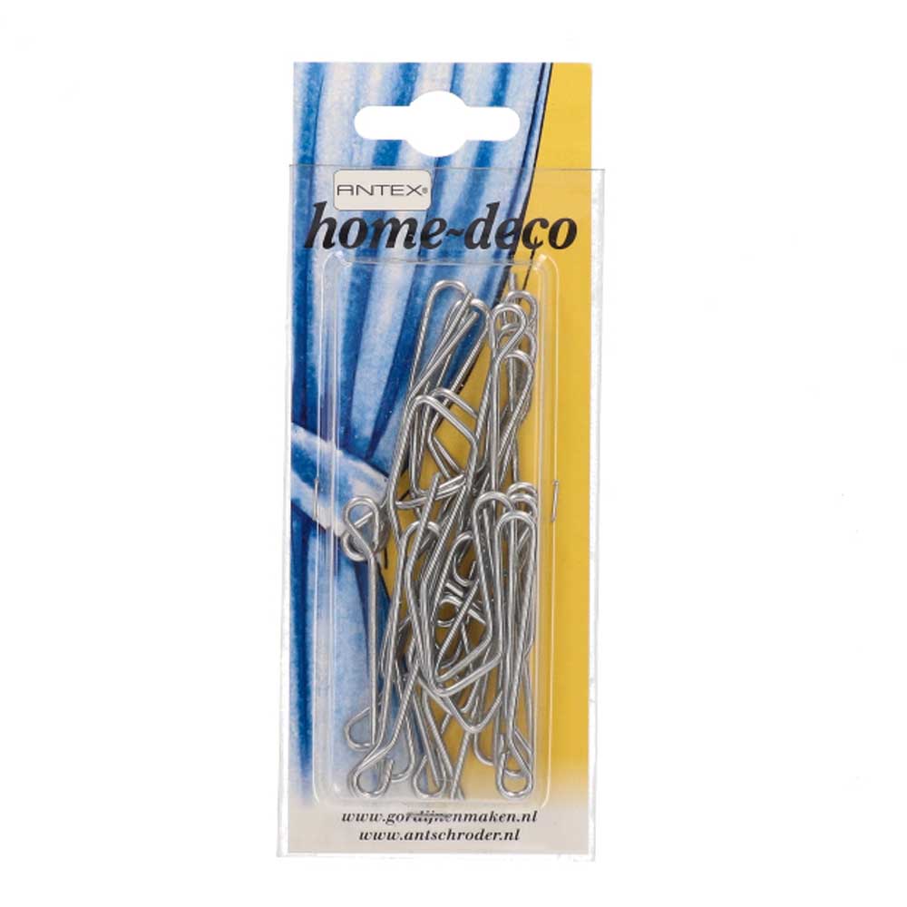 Antex Home Deco Profielhaak Metaal 5 cm 15 stuks