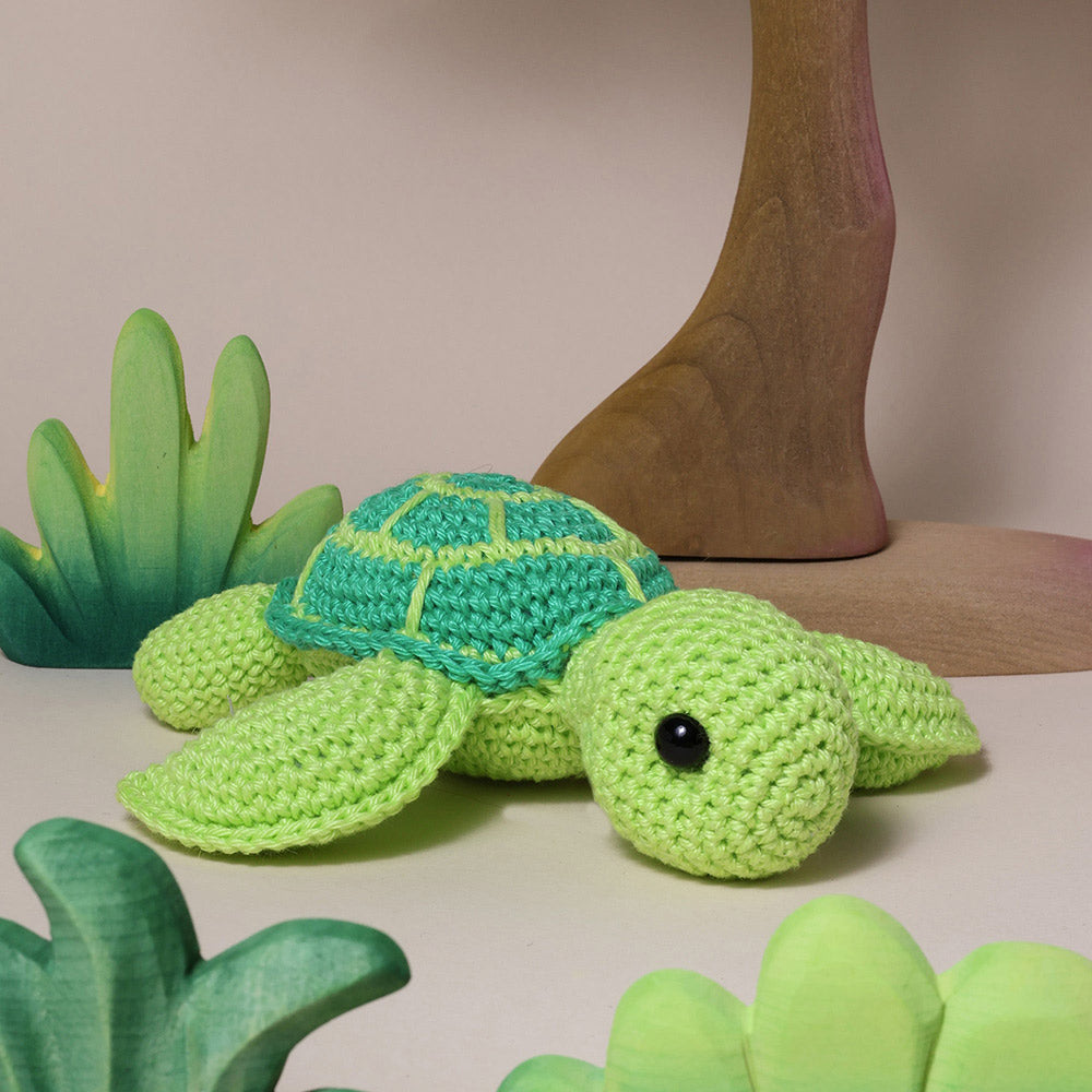 Crochetpatternseaturtle — gemaakt met Australische dieren haken - YarnZoo