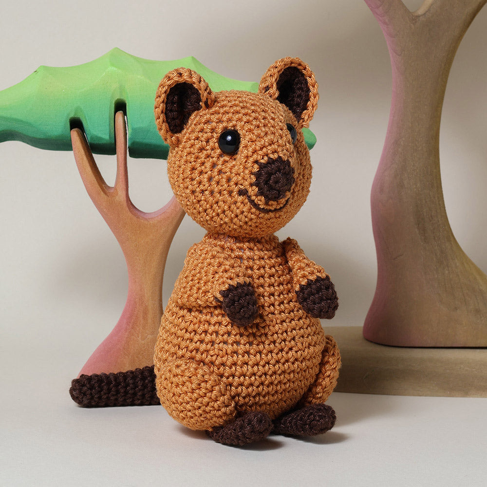 Crochetpatternquokka — gemaakt met Australische dieren haken - YarnZoo
