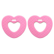 Go Handmade Hartjes Bijtringen 11 Babyroze