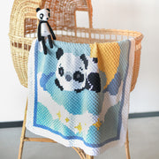 Babydeken Panda Haakpakket